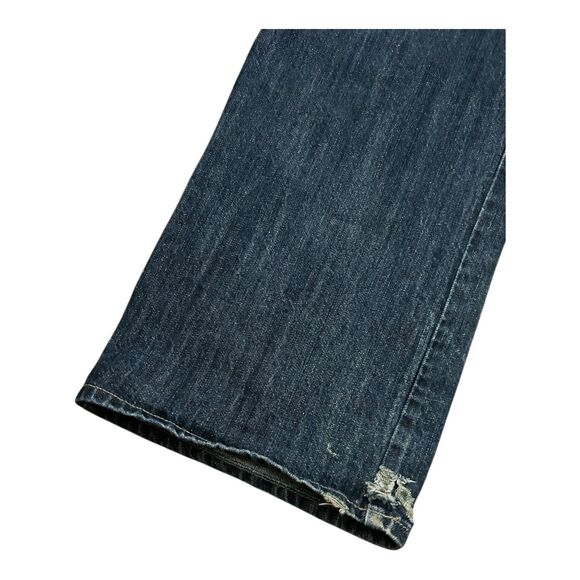 Kanji Premium Embroidered Oni Warrior Jeans Size 36 (Actual 34x30) Lot 0460 - Picture 11 of 12